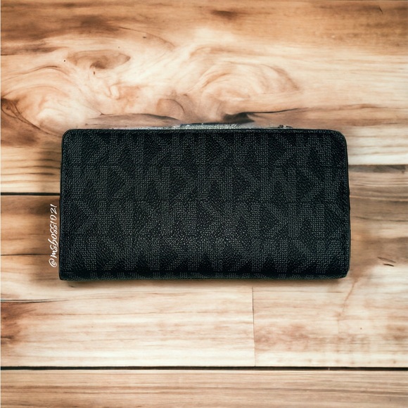 Michael Kors Jet Set Backpack W/Chain + Wallet in Black BRAND NEW WITH TAGS - Picture 6 of 8